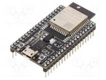 Dev.kit  WiFi, GPIO,I2C x2,I2S x2,SDIO,SPI x3,UART x3,USB,WiFi