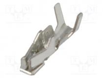 Contact, female, tinned, 28AWG....24AWG, DF11, crimped, for cable, 2mm