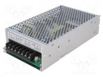 Converter  DC/DC, 150W, Uin  36÷72V, Uout  12VDC, Iout  12.5A, 860g