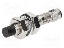 Sensor  inductive, Output conf  PNP / NC, 0....2mm, 10....30VDC, M8, IP67