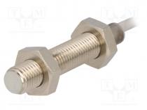 Sensor  inductive, Output conf  PNP / NC, 0....1.5mm, 10....30VDC, M8