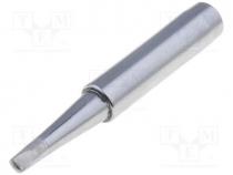 Tip, chisel, 2.4x0.5mm, for soldering iron, AT-SA-50