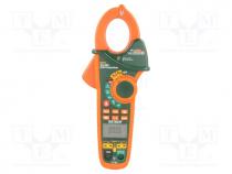 AC/DC digital clamp meter, Øcable  32mm, True RMS AC, 0.5÷99%