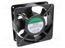 Fan  AC, axial, 115VAC, 120x120x38mm, 144.41m3/h, 48dBA, 2550rpm