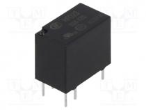 Relay  electromagnetic, SPDT, Ucoil  24VDC, 0.5A/125VAC, 1A/30VDC