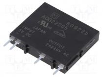 Relay  solid state, Ucntrl  4....6VDC, 2A, 75....264VAC, Variant  1-phase