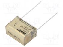 Capacitor  paper, X2, 220nF, 275VAC, 20.3mm, 20%, THT, Series  P409