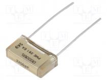 Capacitor  paper, 2.2nF, 300VAC, 10.2mm, 10%, THT, Series  PME261