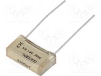 Capacitor  paper, 6.8nF, 300VAC, 10.2mm, 10%, THT, Series  PME261