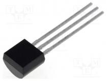 Transistor  NPN, bipolar, 65V, 0.1A, 0.35/1W, TO92, 10dB