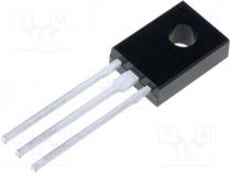 Transistor  NPN, bipolar, 80V, 1.5A, 12.5W, TO126