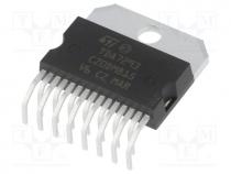 Integrated circuit  audio amplifier, MULTIWATT15, Package  tube