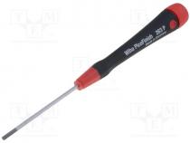 Screwdriver, Allen, 2,5mm, Blade length  60mm, Overall len  160mm