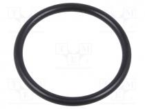 O-ring gasket, NBR, Thk  1.5mm, Øint  16mm, PG11, black, -20÷100C