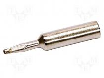 Tip, chisel, 2.2mm, for soldering station, ERSA-RDS80