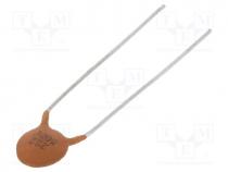 Capacitor  ceramic, 2.2nF, 500V, Y5U, -56÷20%, THT, 6mm