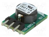 Converter  DC/DC, 7.5W, Uin  7÷36V, 5VDC, Iout  1.5A, 500kHz, THT