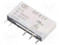 Relay  electromagnetic, SPDT, Ucoil  5VDC, 6A/250VAC, 6A/30VDC, 6A