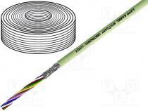 Wire, UNITRONIC® LiYCY, 4x0,14mm2, tinned copper braid, PVC, grey
