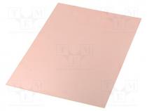 Laminate, FR4, 1.5mm, L  297mm, W  210mm, Coating  copper