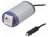 Converter  automotive DC/AC, 150W, Uout  230VAC, 21÷30VDC, 82%