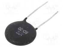 NTC thermistor, 8, 21.5mm, -55÷200C, THT