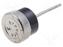 Diode  rectifying, 600V, 60A, 190A, Ø12,75x4,2mm, cathode on wire