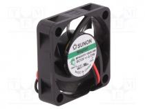 Fan  DC, axial, 12VDC, 40x40x10mm, 13.52m3/h, 27.3dBA, Vapo, 7000rpm