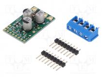 DC-motor driver, 100kHz, PWM, 25A, Uin mot  6.5....30V, Channels  1
