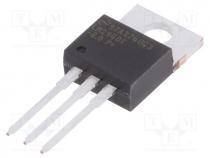 IC  voltage regulator, LDO,fixed, 8V, 1A, TO220-3, THT, -40÷125C