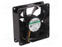 Fan  DC, axial, 12VDC, 80x80x25mm, 55.77m3/h, 28dBA, Vapo, 2600rpm