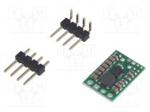 Converter  step up / step down, Uout  3.3V, Uin  2.7....11.8V, 1A