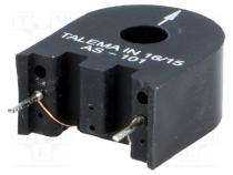 Current transformer, AS, R  1.1, 25mH, 150mA, W  9.53mm, Ø  5mm