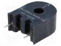 Current transformer, AX, Iin  10A, 100, -40÷120C, Trans  1000  1