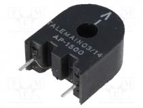 Current transformer, AP, Iin  10A, 15, -40....85C, Trans  1500  1