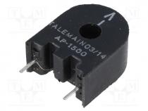 Current transformer, AP, Iin  10A, 15, -40÷85C, Trans  1500  1