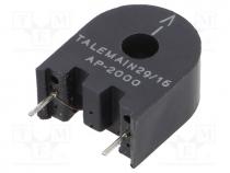 Current transformer, AP, Iin  15A, 20, -40....85C, Trans  2000  1