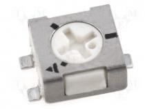 Potentiometer  mounting, single turn, 10k, 250mW, SMD, 20%