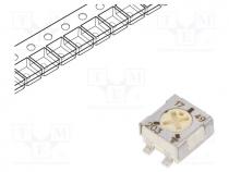 Potentiometer  mounting, single turn, 20k, 250mW, SMD, 20%