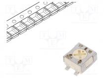 Potentiometer  mounting, single turn, 500, 250mW, SMD, 20%