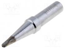 Tip, chisel, 1.6x0.7mm, for soldering iron, WEL.LR-21,WEL.WEP70