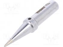Tip, chisel, 0.8x0.4mm, for soldering iron, WEL.LR-21,WEL.WEP70