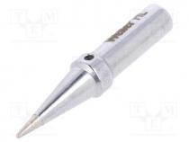 Tip, chisel, 0.8x0.4mm, for soldering iron, WEL.LR-21,WEL.WEP70