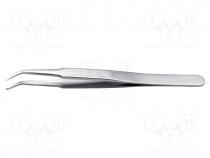 Tweezers, 115mm, for precision works,SMD