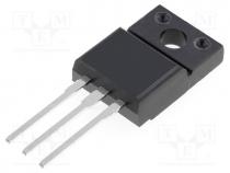 Transistor  N-MOSFET, unipolar, 500V, 7.2A, 30W, TO220FP