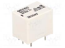 Relay  electromagnetic, SPDT, Ucoil  24VDC, 16A/250VAC, max.250VAC