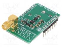 Click board, generator, SPI, AD9833, manual,prototype board