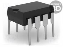 IC  operational amplifier, 1MHz, 10÷36V, Channels  1, DIP8