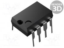IC  driver, low-side,gate driver, DIP8, -4÷4A, Channels  2, 4.5÷35V