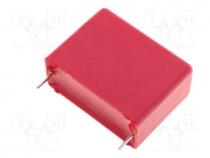 Capacitor  polyester, 470nF, 160VAC, 250VDC, Pitch  15mm, 10%